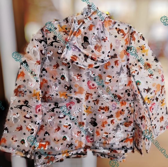 Disney Jackets & Coats Disney Parks Reigning Cats And Dogs Raincoat